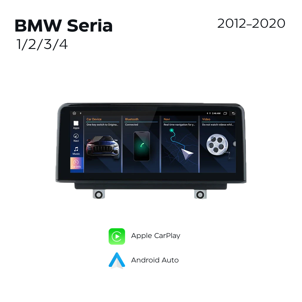 BMW Seria 1 F20/F21 Ekran Multimedialny 10.25 cali