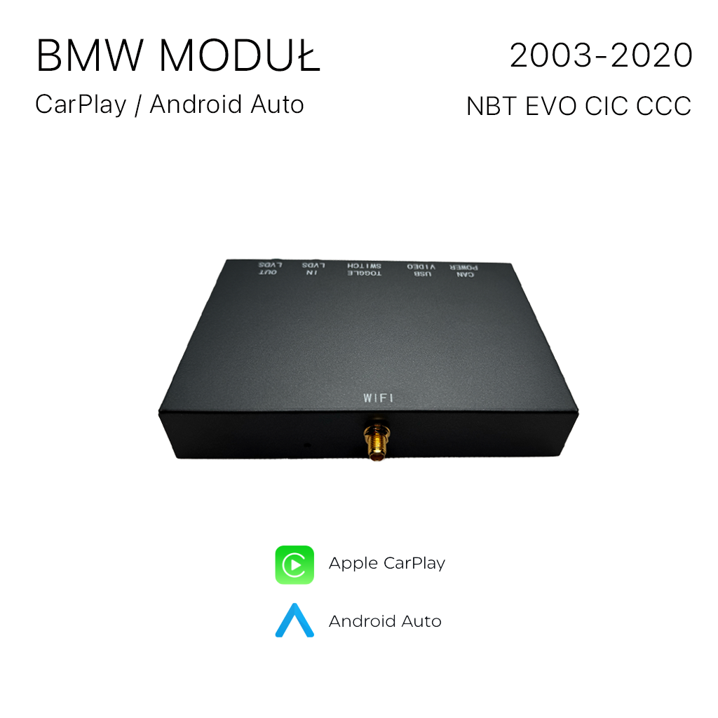 BMW Moduł/BOX Apple CarPlay/Android Auto 5GT F07