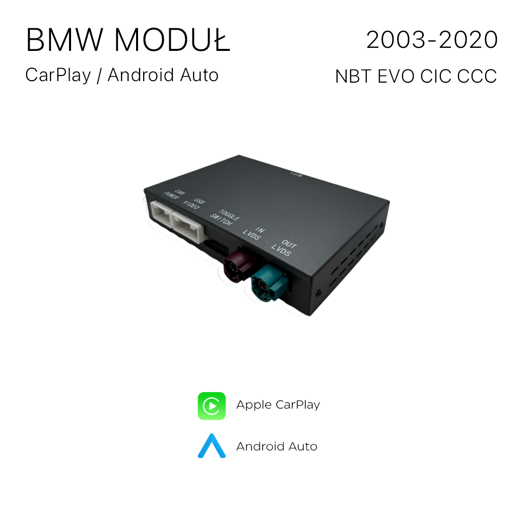 BMW Moduł/BOX Apple CarPlay/Android Auto 5GT F07